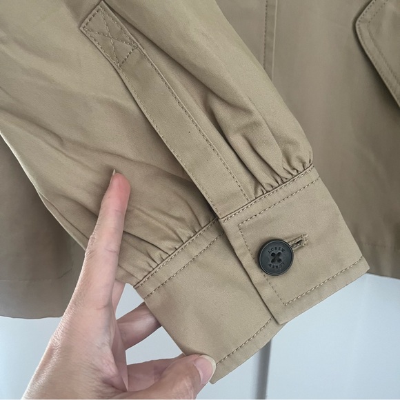 J. Crew (PM) Cropped Trench Jacket - Picture 3 of 10
